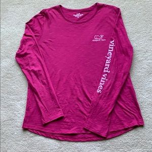 Women’s Vineyard Vines Maroon T-Shirt